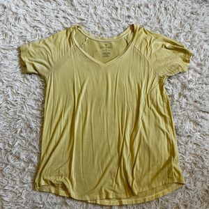 Yellow soft and sexy tee from American eagle.